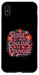 Coque pour iPhone XS Max Octobre Rose Ruban Rose Cancer Du Sein Octobre Rose