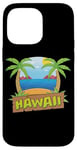 Coque pour iPhone 14 Pro Max Aloha Hawaii Surf Beach Vintage Maui Vacances Hawaïennes Surf Beach