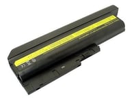 CoreParts Batteri til bærbar PC (tilsvarer: IBM 92P1142) litiumion 9-cellers 7800 mAh - svart - for Lenovo ThinkPad W500  R500  R60  R60e  R61  R61e 