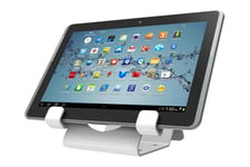 Compulocks Universal Tablet Holder with Coiled Cable Lock stativ - for tablet - hvid