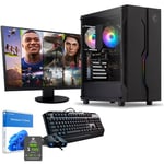 Sedatech Pack PC Gamer Advanced • Intel i9-11900KF • RTX4060 • 16 Go RAM • 1To SSD M.2 • Windows 11 • Moniteur 24