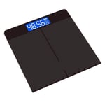 Tempered Glass Digital Body Weight Scale USB Charging LCD Bathroom Scales1967