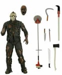 NECA Friday the 13th Part 7 Ultimate Jason Vorhees 7" Action Figure -Damaged Box