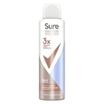 Sure Maximum Protection Clean Scent Anti-perspirant Deodorant Aerosol 96h protection anti-perspirant deodorant spray for 3x stronger* sweat protection 150 ml