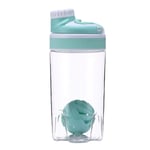 BECCYYLY Protein Shake Flask Woman Sport Water Bottle Gym Fitness Shaker Bottle Bpa Free Plastic Whey Protein Bottles for Outdoor Camping Travel