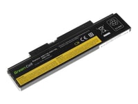 Green Cell - Batteri För Bärbar Dator (Likvärdigt Med: Lenovo 45N1759, Lenovo 45N1758) - Litiumjon - 6-Cells - 4400 Mah - Svart - För Lenovo Thinkpad E560 20Ev, 20Ew  E565 20Ey  Thinkpad Edge E550 20Df, 20Dg  E555 20Dh