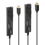 LINDY 300m Fibre Optic HDMI 18G Extender - video/lyd-forlenger - HDMI