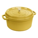 Staub La Cocotte 28 cm round Cast iron citron