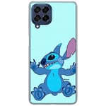 ERT GROUP Coque de téléphone Portable pour Samsung M33 5G Original et sous Licence Officielle Disney Motif Stitch 021 Parfaitement adapté à la Forme du téléphone Portable, Coque en TPU