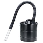 Drexon - 780012 - Vide Cendres 12L - Matière: PP+ cuve en INOX - 1 Filtre HEPA -1 Embout alu - Couleur Noir