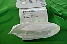 Festool 498411 Dust Extractor Reusable Filter Bag With Zblong Zip Ct Ctl Midi