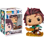 Funko Pop Tanjiro Flaming Blade (874) Demon Slayer Anime Vinyl Figure Figurine