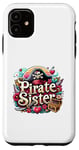Coque pour iPhone 11 Little Jolly Roger Figurine pirate pour Halloween