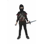 Kostume til børn Ninja (5 Dele) 5-7 år