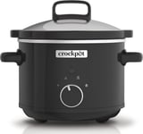 Crock-Pot Slow Cooker | Removable Easy-Clean Ceramic Bowl | 2.4 L (1-2 2.4L