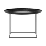 NORR11 Duke coffee table medium Lacquered obsidian