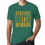 Homme Tee-Shirt Tout Droit Sorti De Newark - Straight Outta Newark - T-Shirt Graphique Éco-Responsable Vintage Cadeau Nouveauté