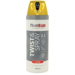 Plasti-kote Sprayfärg T&S Gul Blank 400 ml SPRAYFÄRG, GUL BLANK 232559