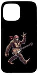 Coque pour iPhone 13 Pro Max Retro Bigfoot Rock Music Men Kids Women Funny Bigfoot Rock