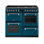 Stoves 444411545 Richmond Deluxe 100cm Dual Fuel Range Cooker - Blue