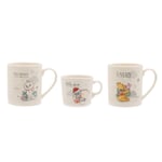 Disney Christmas Mug Set of 3 - Mummy / Daddy / Little One