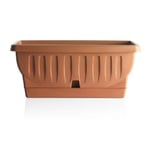 Jardinières et pots de fleurs - Jardinière - NATURA - 100 cm - Terracotta Orange