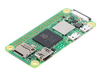 Raspberry Pi Zero 2 W - Dator Med Ett Kort - Arm A53 / 1 Ghz - Ram 512 Mb - 802.11B/G/N, Bluetooth 4.2