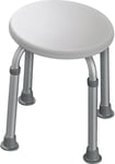 Drive DeVilbiss Healthcare Round Shower Stool - Height Adjustable