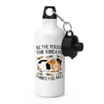 Be The Person Your Guinea Pig Thinks You Are Sports Water Bottle Crazy Lady Man