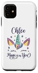 iPhone 11 First Name Chloe Personalized I Love Chloe Case