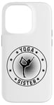 Coque pour iPhone 14 Pro Yoga Sister Yoga Meditation Yoga Sister