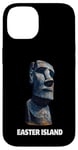 Coque pour iPhone 14 Statue Moai Île de Pâques Rapa Nui