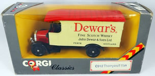 Corgi Toys C913 - Thornycroft Van Dewar's Scotch Whisky Neuf Boite 1/43