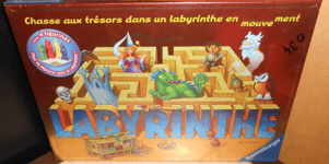 jeu de société ravensburger LABYRINTHE chasse aux trésors, neuf sous blister