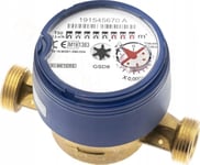 Bmeters Antimagnetic Water Meter Gsd8-I Cold Water, 1/2 "Af Q3-2.5 M3/H, Tmax: 50 ° C, L = 110Mm, Mid R100/R50 Am