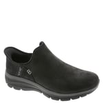 Skechers Femme Easy Going Modern Hour Bottine, Black, 38.5 EU