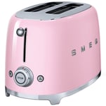 Smeg brødrister TSF01PKEU (rosa)