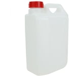 Linxor - Bidon en plastique (pehd) pour usage alimentaire avec bouchon - 5L