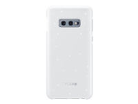 Samsung LED Back Cover EF-KG970 - Baksidesskydd för mobiltelefon - vit - för Galaxy S10e, S10e (Unlocked), S10e Enterprise Edition