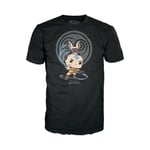 Funko Pop! & Tee: Avatar - Element Bending - (L) - Avatar: the Last Airbender - T-Shirt - Clothes With Collectable Vinyl Figure - Gift Idea - Toys and Short Sleeve Top for Adults Unisex Men and Women