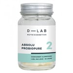 D-LAB Nutricosmetics Absolu Probiopure Food Supplement For A Balanced Intestinal Flora, 1 Month