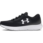 Under Armour UA Charged Rogue 4 Chaussures de sport pour hommes, baskets légères et respirantes, noir/blanc/blanc