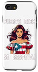 iPhone SE (2020) / 7 / 8 Puerto Rico Se Respeta Boricua Flag Beautiful PR Woman Case