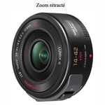 Objectif hybride Panasonic Lumix GX Vario PZ 14-42mm f/3.5-5.6 ASPH Power OIS noir