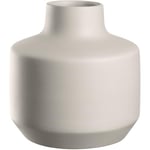 LEONARDO HOME Milano 026820 Vase Moderne en céramique, Vase, décoratif, pour Bouquet de Fleurs artistiques, élégant Vase à Fleurs, idéal comme décoration, Hauteur 21,5 cm, crème