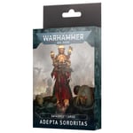 Adepta Sororitas Datasheet Cards Warhammer 40K