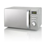 Swan Digital Microwave in Grey - SM22038LGRN - Symphony Range 700w  - 20 Litre