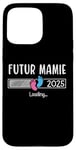 Coque pour iPhone 15 Pro Max Annonce Grossesse Mamie 2025 Cadeau Futur Mamie 2025 Annonce