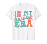 In My Reading Era Book Funny Book Reader Retro Groovy T-Shirt