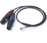 Z cam Arri 5-pin Lemo To 2 Xlr Audio Cable 30cm